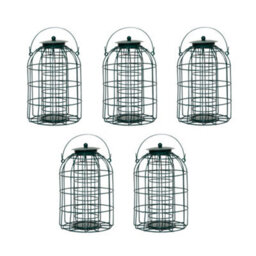 Samuel Alexander Pack Of 5 Wild Bird Fat Ball Feeder With Squirrel Guard - thumbnail 8
