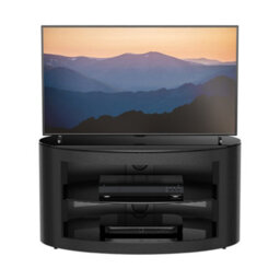 "Avf Affinity Buckingham 80Cm Oval Tv Stand, For Tvs Up To 40"" - Black" - thumbnail 5
