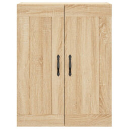Berkfield Elegant Wall Mounted Cabinet Sonoma Oak 69.5X34X90 Cm Engineered Wood - thumbnail 7