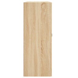 Berkfield Elegant Wall Mounted Cabinet Sonoma Oak 69.5X34X90 Cm Engineered Wood - thumbnail 8