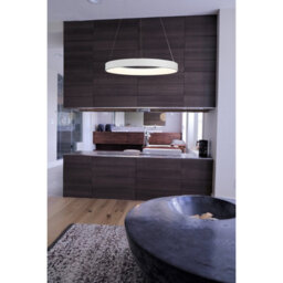 Luminosa Lighting Luminosa Niseko Ring Ceiling 90Cm 78W Led, 3000K, 6200Lm, Gold, 3Yrs Warranty - thumbnail 4
