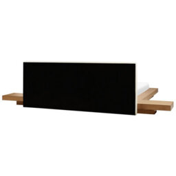 Beliani Waterbed Faux Leather Zen 180 X 200 Cm (Eu Super King) Natural Ash Wood - thumbnail 6