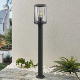 CGC Lighting Cgc Dark Grey Diagonal Pattern Tall Post Pathway Light - thumbnail 5