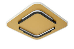 Lucide Andreas - Flush Ceiling Light - Led - 1X30W 2700K - Matt Gold / Brass - thumbnail 3