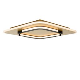 Lucide Andreas - Flush Ceiling Light - Led - 1X30W 2700K - Matt Gold / Brass - thumbnail 5