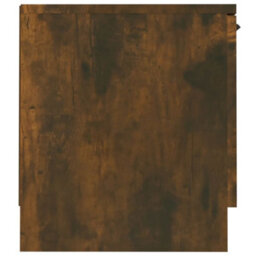 Vidaxl Tv Cabinet Smoked Oak 140X35X40 Cm Engineered Wood - thumbnail 6