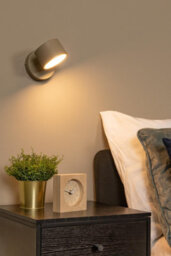 Lucide Gian Wall Light - Led Dim. 2700K - Taupe - thumbnail 4