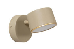 Lucide Gian Wall Light - Led Dim. 2700K - Taupe - thumbnail 3