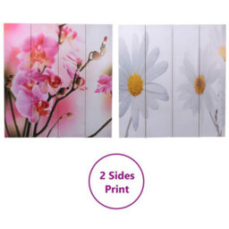 Vidaxl Folding Room Divider 160X170 Cm Flower Room Dividers - thumbnail 4