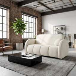 Viva Comfy Iii Upholstered Sofa Bed With Bedding Storage For Living Room Chipboard Metal Legs 152X103X85Cm White