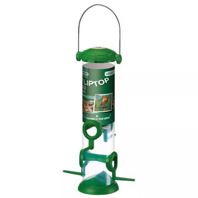 Gardman Large Flip Top Wild Bird Seed Hanging Bird Feeder 28Cm - image 1