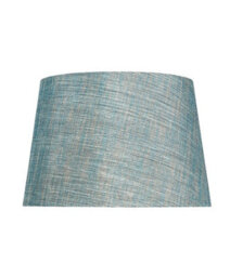 Lighting Supermarket Leaf Antique Brass Table With Blue Gold Shade - thumbnail 7