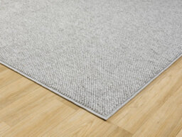 Avior Washable Plain Living Room Area Rug - Loop Pile Pebble Design Grey 60Cm X 220Cm - thumbnail 5