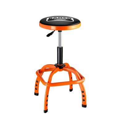 Bahco Ble305 Work Shop Stool Revolving With Lift Pneumatic For Workshop Seat