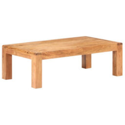 Berkfield Coffee Table 110X60X35 Cm Solid Acacia Wood In Honey Finish - thumbnail 8