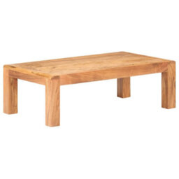 Berkfield Coffee Table 110X60X35 Cm Solid Acacia Wood In Honey Finish - thumbnail 9