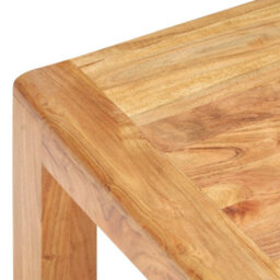 Berkfield Coffee Table 110X60X35 Cm Solid Acacia Wood In Honey Finish - thumbnail 4