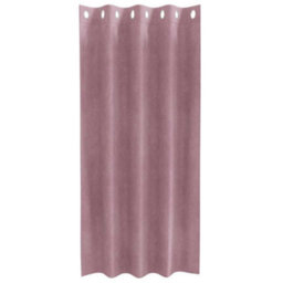 Berkfield Blackout Curtains With Eyelets 2 Pcs Dark Pink Velvet - thumbnail 3