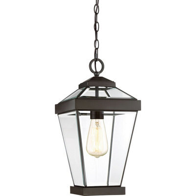Elegant Ip23 Western Bronze Led Chain Lantern Light With E27 Socket