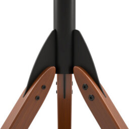 "Avf Hoxton Freestanding Tripod Tv Stand For 32-70"" Tvs, Dark Wood" - thumbnail 5