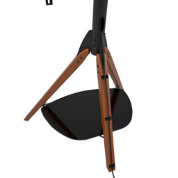 "Avf Hoxton Freestanding Tripod Tv Stand For 32-70"" Tvs, Dark Wood" - thumbnail 7