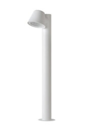 Lucide Dingo-Led Modern Bollard Light Outdoor - Led Dim. - Gu10 - 1X5W 3000K - Ip44 - White - thumbnail 3
