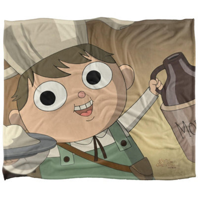 Over The Garden Wall Potatoes And Moles Silky Supersoft Blanket Multicoloured (152Cm X 127Cm) - image 1