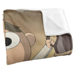 Over The Garden Wall Potatoes And Moles Silky Supersoft Blanket Multicoloured (152Cm X 127Cm) - thumbnail 3