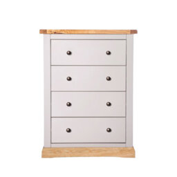 Cabinet Bits Bomporto 4 Drawer Chest Of Drawers Brass Knob - thumbnail 1