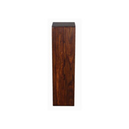 Buttercup Farm Jaipur Small Lamp Table - Sheesham Wood - L15 X W15 X H65 Cm - Honey Dark Finish - thumbnail 1