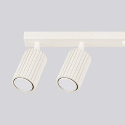 Sollux Lighting Karbon Aluminum Beige 6 Lights Minimalist Ceiling Light - thumbnail 5