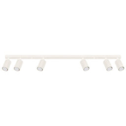 Sollux Lighting Karbon Aluminum Beige 6 Lights Minimalist Ceiling Light - thumbnail 1
