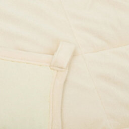 Walplus Weighted Blanket Light Cream 155X220 Cm 7 Kg Fabric - thumbnail 5