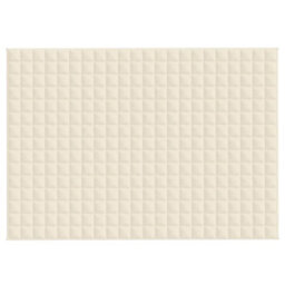 Walplus Weighted Blanket Light Cream 155X220 Cm 7 Kg Fabric - thumbnail 3