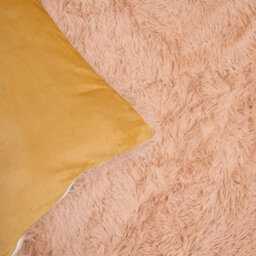 Darphe Camel 3Pcs Double Side Faux Mink Fleece Bedding Duvet Cover With 2 Pillowcases - thumbnail 6