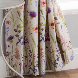 "Sundour Hampshire Fully Lined Ready Made Floral Eyelet Curtains Multi 46X90""" - thumbnail 4