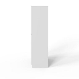 Fwstyle Promo 2 Door Double Wardrobe White (H) 170 (W) 76 (D) 47Cm - thumbnail 6