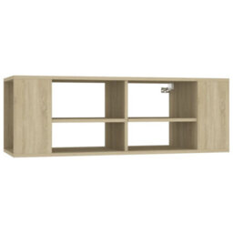 Berkfield Wall-Mounted Tv Cabinet Sonoma Oak 102X35X35 Cm Engineered Wood - thumbnail 2