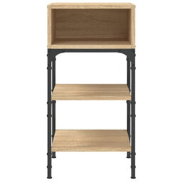 Berkfield Elegant Bedside Tables 2 Pcs Sonoma Oak 35X34.5X70 Cm Engineered Wood - thumbnail 5