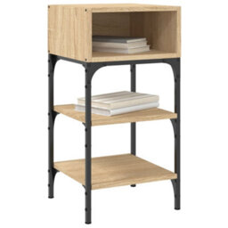 Berkfield Elegant Bedside Tables 2 Pcs Sonoma Oak 35X34.5X70 Cm Engineered Wood - thumbnail 3