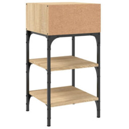 Berkfield Elegant Bedside Tables 2 Pcs Sonoma Oak 35X34.5X70 Cm Engineered Wood - thumbnail 7