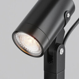 Luminosa Lighting Luminosa Scope Outdoor Bollard Black Ip65 1Xgu10 - thumbnail 2