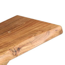 Berkfield Wall Shelves 2 Pcs 90X20X16 Cm Solid Acacia Wood - thumbnail 3