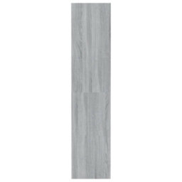 Berkfield Book Cabinet/room Divider Grey Sonoma 80X30X135 Cm Engineered Wood - thumbnail 6