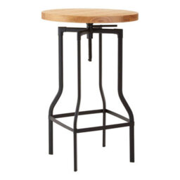 Orsina New Foundry Ash Veneer Bar Table - thumbnail 1