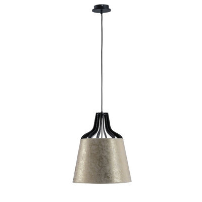 Luminosa Lighting Luminosa Ivo Dome Pendant Ceiling Light Gold, 38Cm, 1X E27