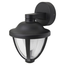 Long Life Lamps Company Modern 12W Black Led Outdoor Wall Light Warm White Zlc357Bww Garden Light - thumbnail 3