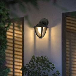 Long Life Lamps Company Modern 12W Black Led Outdoor Wall Light Warm White Zlc357Bww Garden Light - thumbnail 7