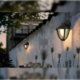 Long Life Lamps Company Modern 12W Black Led Outdoor Wall Light Warm White Zlc357Bww Garden Light - thumbnail 9
