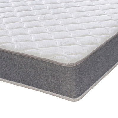 eXtreme Comfort Ltd Cooltouch Essentials Grey Hybrid Spring And Memory Foam Mattress Double - image 1